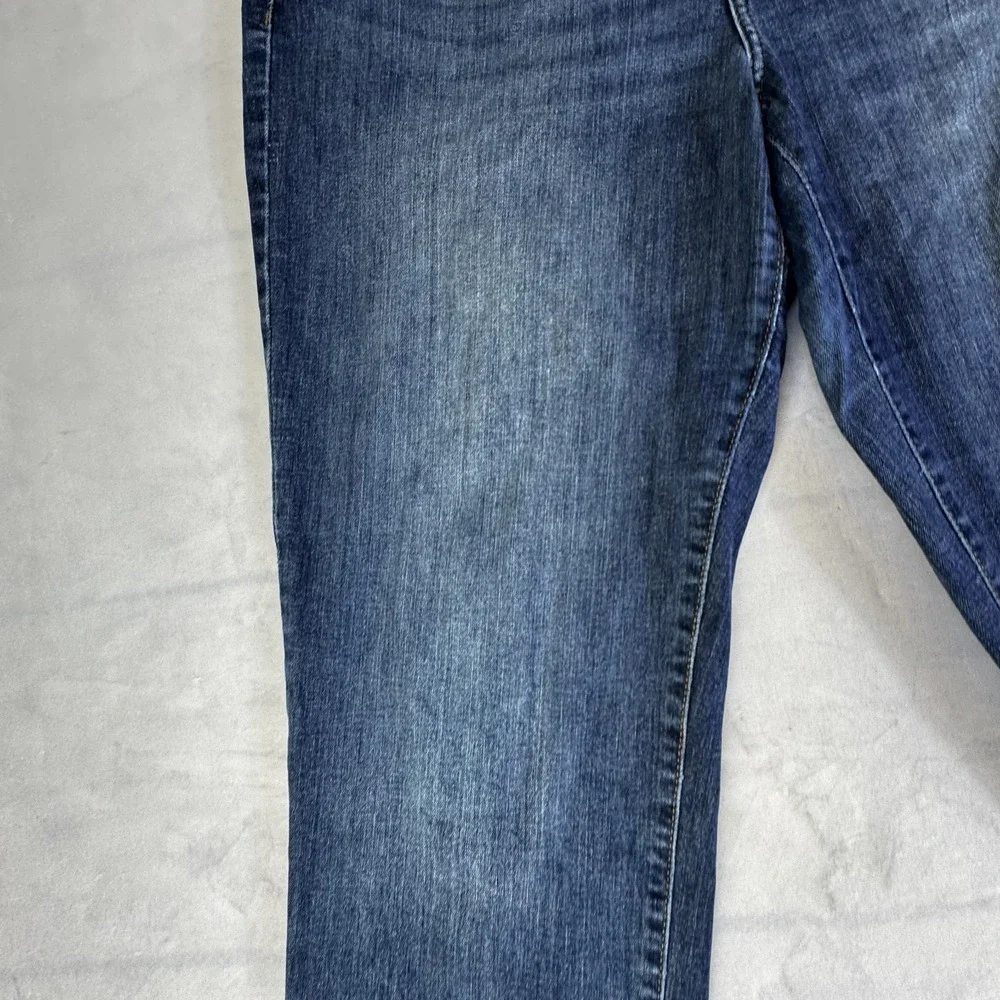 Banana Republic Womens Boyfriend Jeans Blue Denim High Rise Slim Fit Size 32/14